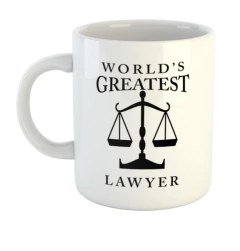 Taza World's Greatest Lawyer Abogado Abogada