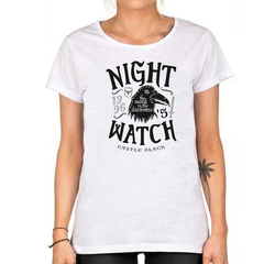 Remera Game Of Thrones Nights Watch Crows Castle Bla