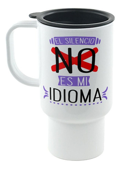 Jarro Termico El Silencio No Es Mi Idioma