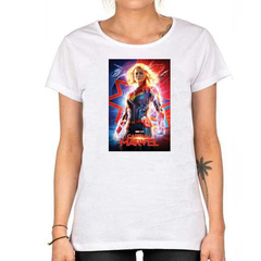 Remera Captain Capitana Marvel Comic #13