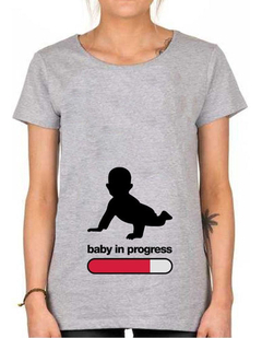 Remera Baby Shower Embarazada Bebe #35