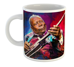 Taza Bb King Jazz Guitarrista Leyenda #1