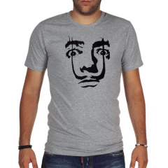 Remera Salvador Dali Pintor Bigotes Crazy Genial Arte - comprar online