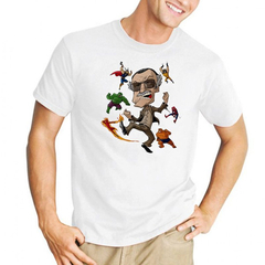 Remera Stan Lee The Man Comics Marvel Cartoon - comprar online