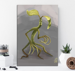 Cuadro Bowtruckle Pickett Fantastic Beast Watercolor #2