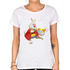 Remera Señor Conejo Alicia Maravillas Drugz Alice Wonderland