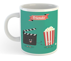 Taza Dia Del Amigo Amigas Bff Brother (Taza De Ceramica)