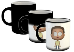 Taza Rick Y Morty Series Dibujos Cientifico #14 (Taza Magica)
