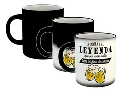 Taza Cuenta La Leyenda Que Yo Antes Salia Todos - comprar online