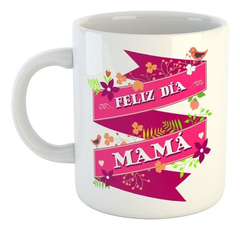 Taza Feliz Dia Mama Madre Love Mami Ma Flowers