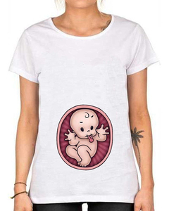 Remera Baby Shower Embarazada Bebe #2