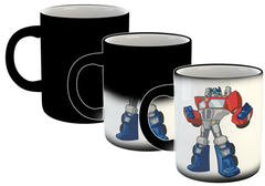 Taza Transformers Robot Cine Comics Retro #6 (Taza Magica)
