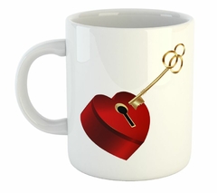 Taza Lock And Key Llave Candado Dise - comprar online