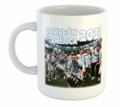 Taza Argentina Messi Festejo Copa America en internet