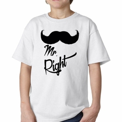 Remera Mr Right Mostacho - comprar online