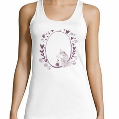 Musculosa Deportiva Unicorn Marco Flores Corazones - comprar online