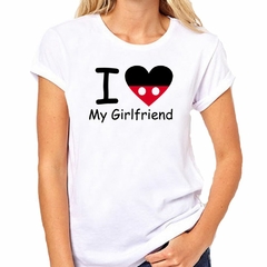 Remera I Love My Girlfriend Mickey M2