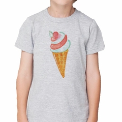 Remera Cono De Helado Dibujo M2