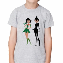 Remera Samurai Jack Y Ashi Dibujo Animado Girl en internet