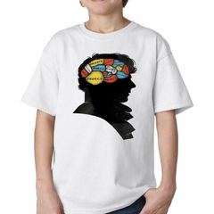 Remera Sherlock Holmes Cerebro Bored Detect - comprar online