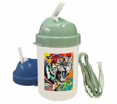 Cantimplora Tigre Dibujo Colores Pop Art