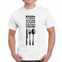 Remera Kitchen Cocina Spoon Fork Knife - comprar online