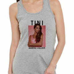 Musculosa Deportiva Quiero Volver Cantante Pop - comprar online