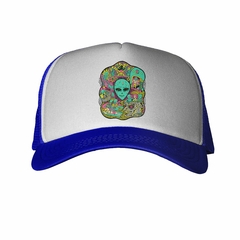 Gorra Aliens Relajandose Chilling Jacuzzi
