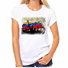 Imagen de Remera Venezuela Bandera Pueblo Paz