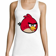 Musculosa Deportiva Red Angry Birds Dibujo Animado