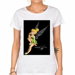 Remera Tinkerbell Campanita Hada Dibuj Alas Verd - tienda online