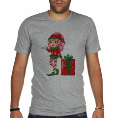 Remera Elfo Navidad Regalo Sorpresa M2 - tienda online