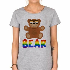 Remera Lentes Bear Oso Colores Bandera Gay