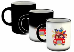 Taza Familia En Auto Vacaciones Aventura en internet