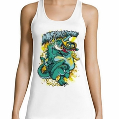 Musculosa Deportiva Wave Im Coming Monstruo Agua Olas