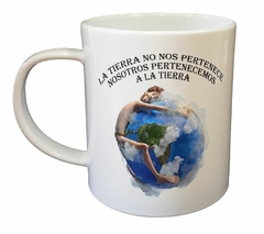 Taza La Tierra No Nos Pertenece Hombre - comprar online