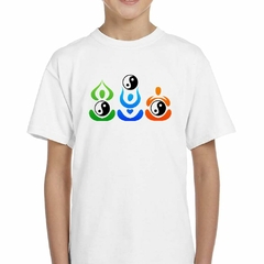 Remera Yoga Simbolo Yin Yang Meditacion