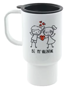 Jarro Termico Be My Valentine Enamorados San Valentin