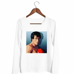 Remera Manga Larga Rocky Balboa Peli Guante en internet