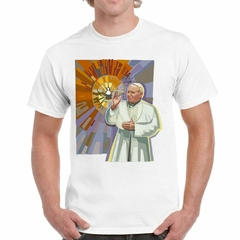 Remera Papa Juan Pablo Ii Religion Catolica #6 - TiendaCubik