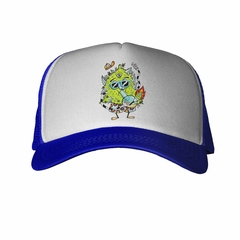 Gorra Cogollo Fumando Bong Cannabis