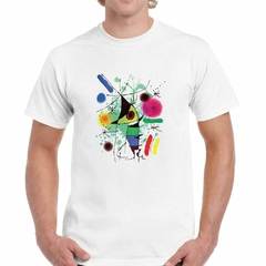 Remera Joan Miro Obras Arte Fish Pez - TiendaCubik