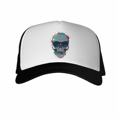 Gorra Calavera Con Gafas Colres Pintorescos - comprar online