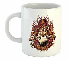 Taza Hell On Wheels Girls Smoke Cigarrette