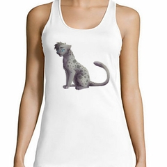 Musculosa Deportiva Gato Con Manchas Triste - comprar online