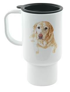 Jarro Termico Perro Labrador Rubio Pintura