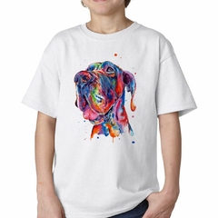 Remera Perro Gran Danes Watercolor Art - TiendaCubik