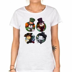 Remera Jhonny Depp Man Tijera Pirat Alicia Wonka - comprar online