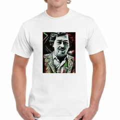 Remera Pablo Escobar Con Saco De Dolares - tienda online