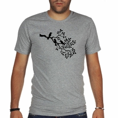 Remera Pajaros Sobre Ramas Vector - tienda online